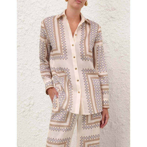 Elevate your elegance in this Zimmermann Tops available now at Luxury Shoes 