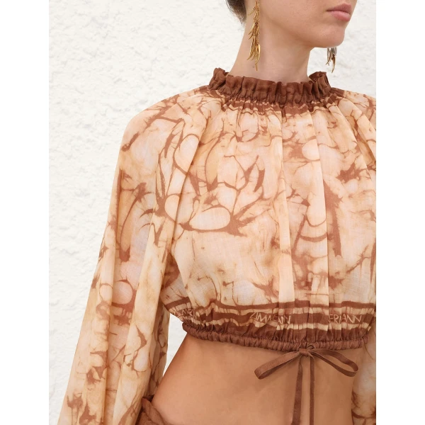 Elevate your elegance in this Zimmermann Tops available now at Luxury Shoes 