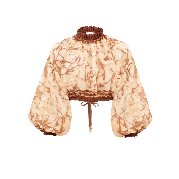 Elevate your elegance in this Zimmermann Tops available now at Luxury Shoes 