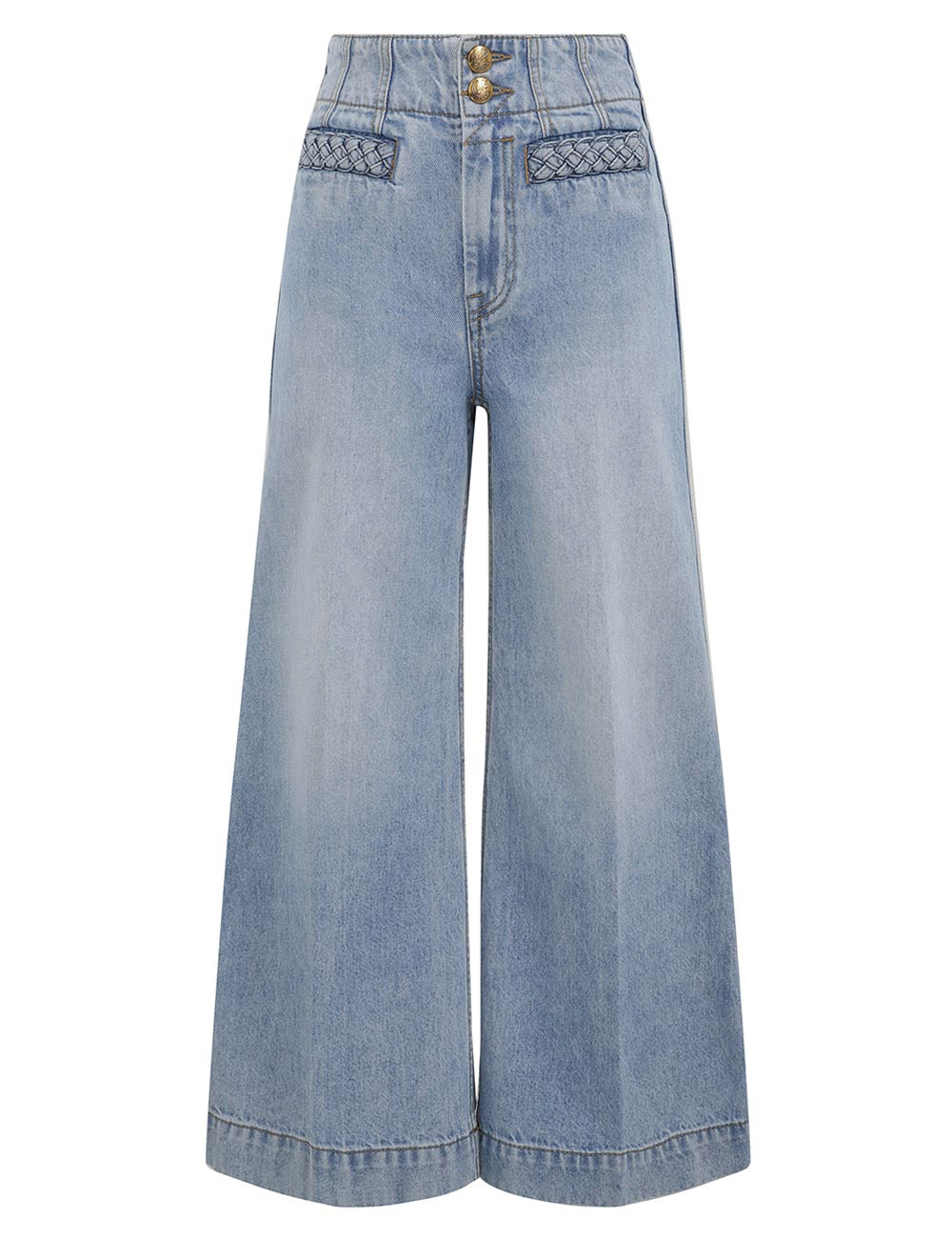 Zimmermann Indra Cropped Flare Jean