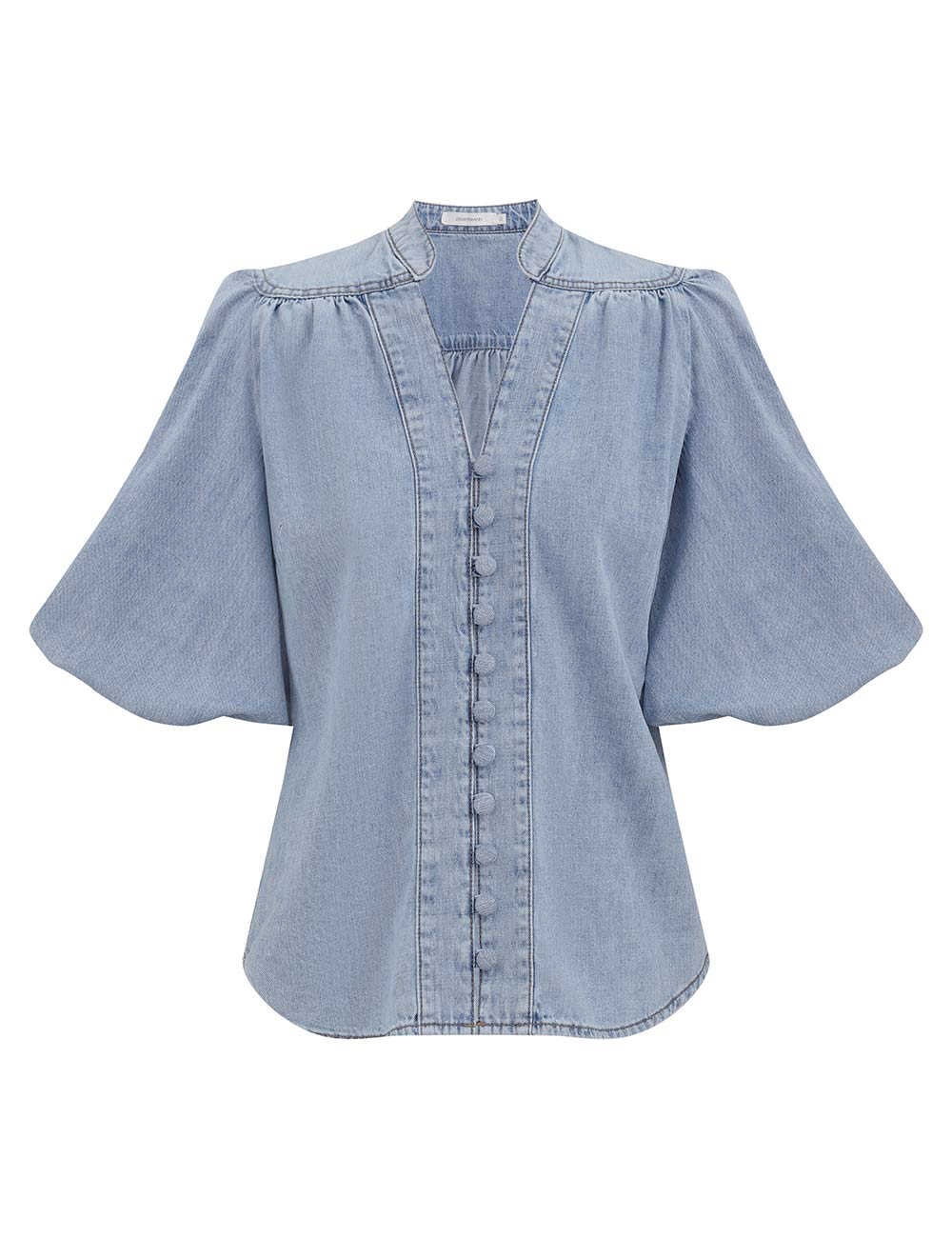 Zimmermann Indra Denim Blouse