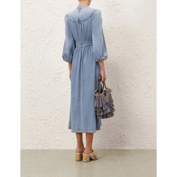 Elevate your elegance in this Zimmermann Dresses available now at Luxury Shoes 