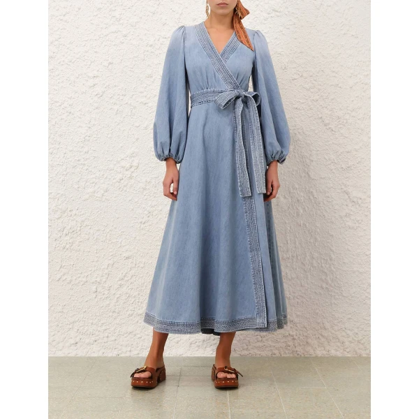Elevate your elegance in this Zimmermann Dresses available now at Luxury Shoes 
