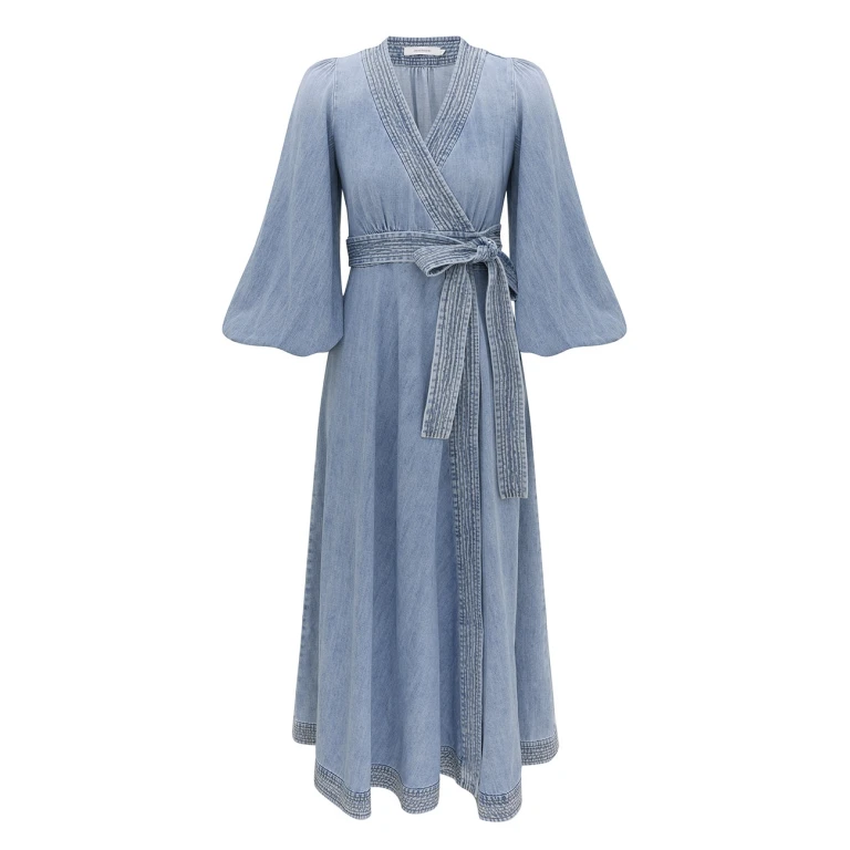 Elevate your elegance in this Zimmermann Dresses available now at Luxury Shoes 