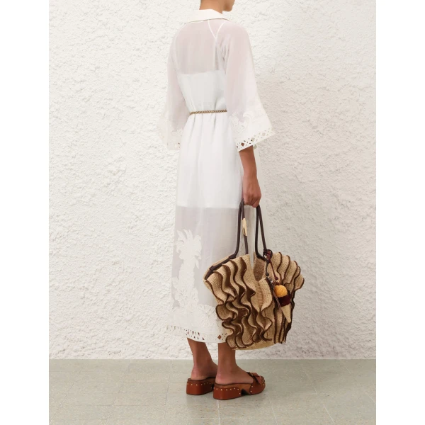Elevate your elegance in this Zimmermann Dresses available now at Luxury Shoes 