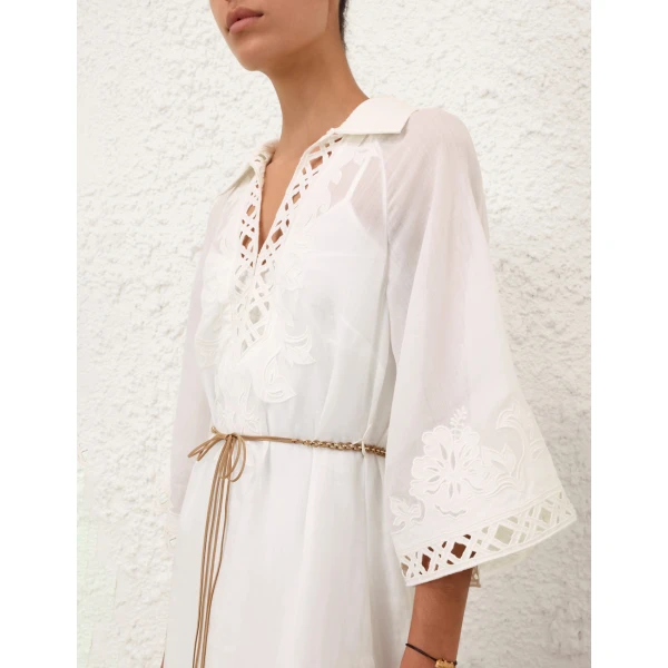 Elevate your elegance in this Zimmermann Dresses available now at Luxury Shoes 
