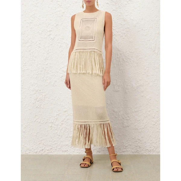 Elevate your elegance in this Zimmermann Skirts available now at Luxury Shoes 