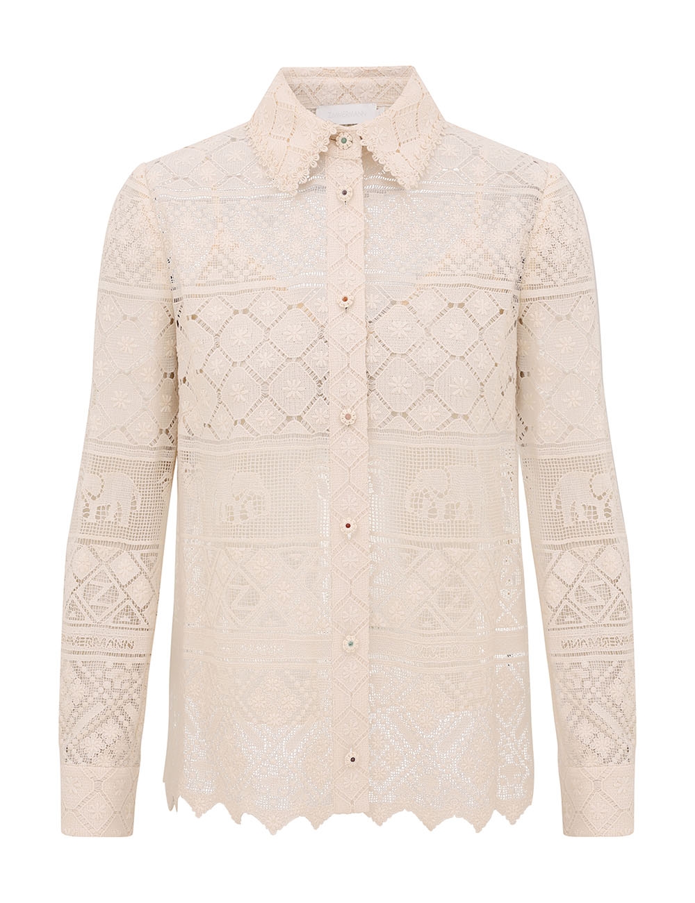 Zimmermann Indra Lace Shirt