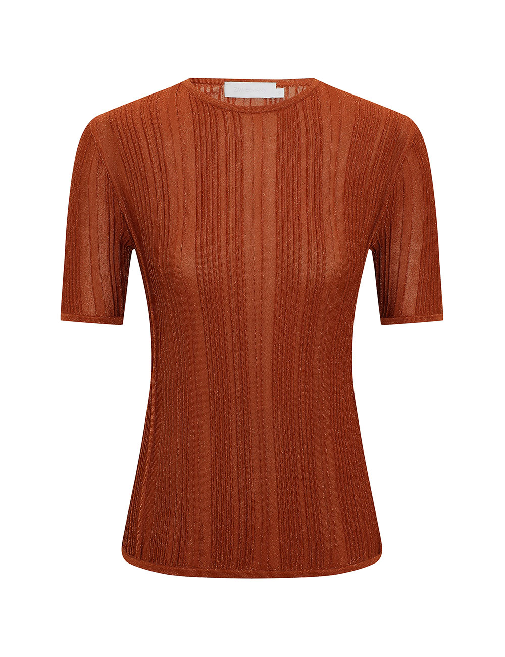 Zimmermann Indra Metallic Tee Top