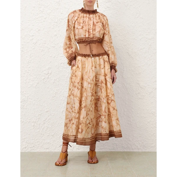 Elevate your elegance in this Zimmermann Skirts available now at Luxury Shoes 