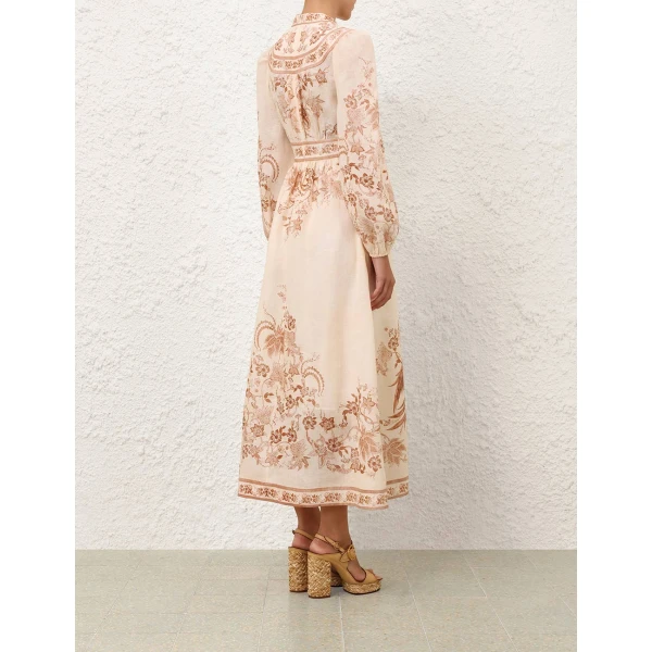 Elevate your elegance in this Zimmermann Dresses available now at Luxury Shoes 