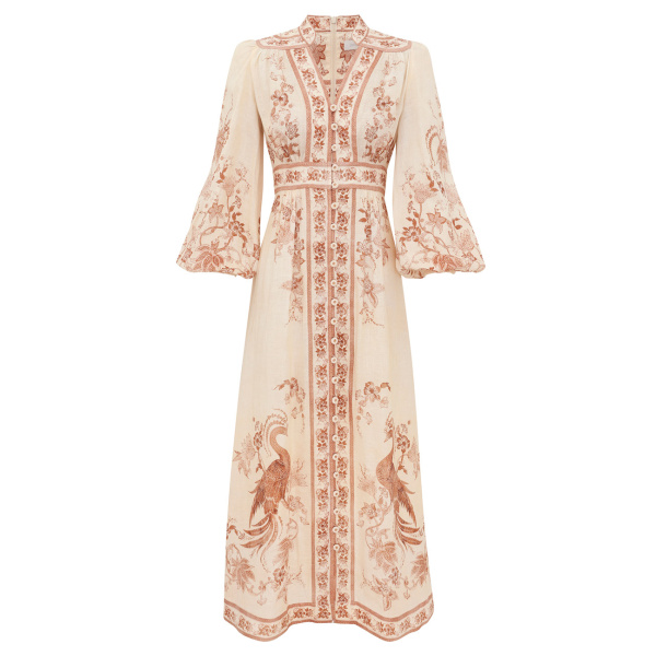 Elevate your elegance in this Zimmermann Dresses available now at Luxury Shoes 