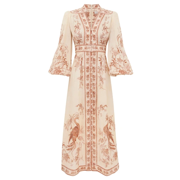 Elevate your elegance in this Zimmermann Dresses available now at Luxury Shoes 