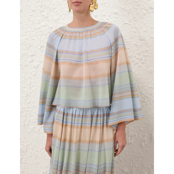 Elevate your elegance in this Zimmermann Tops available now at Luxury Shoes 