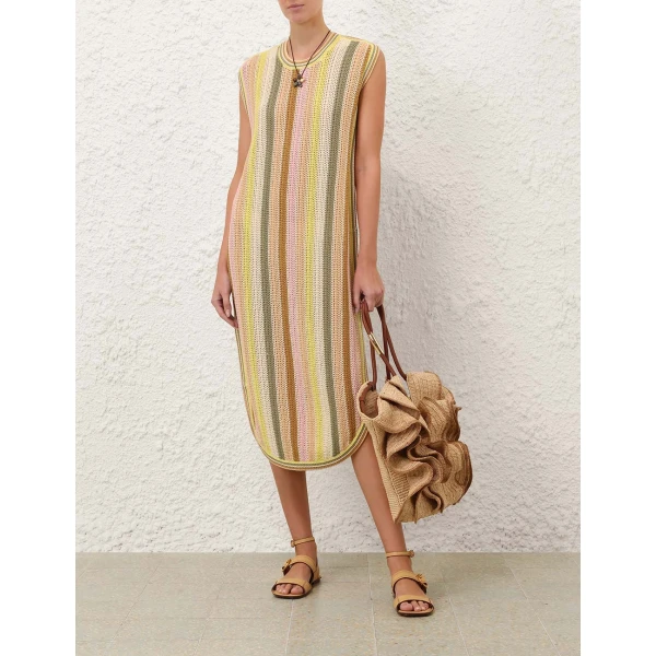 Elevate your elegance in this Zimmermann Dresses available now at Luxury Shoes 
