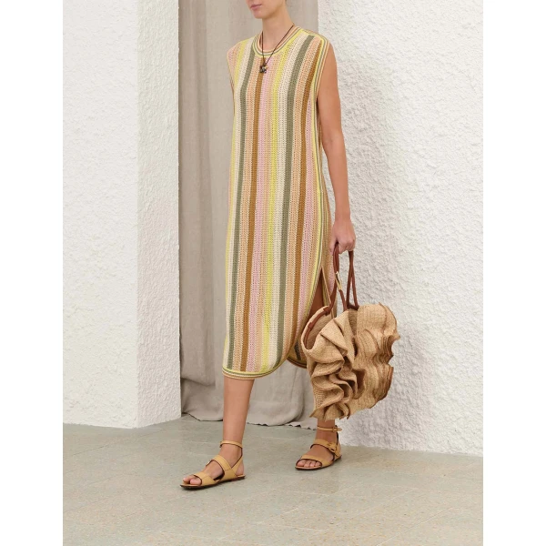 Elevate your elegance in this Zimmermann Dresses available now at Luxury Shoes 