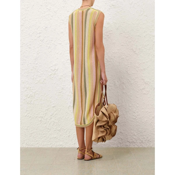 Elevate your elegance in this Zimmermann Dresses available now at Luxury Shoes 