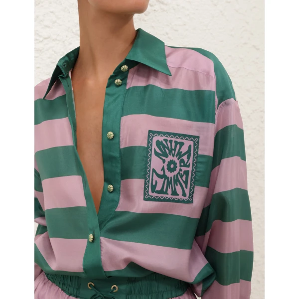Elevate your elegance in this Zimmermann Tops available now at Luxury Shoes 