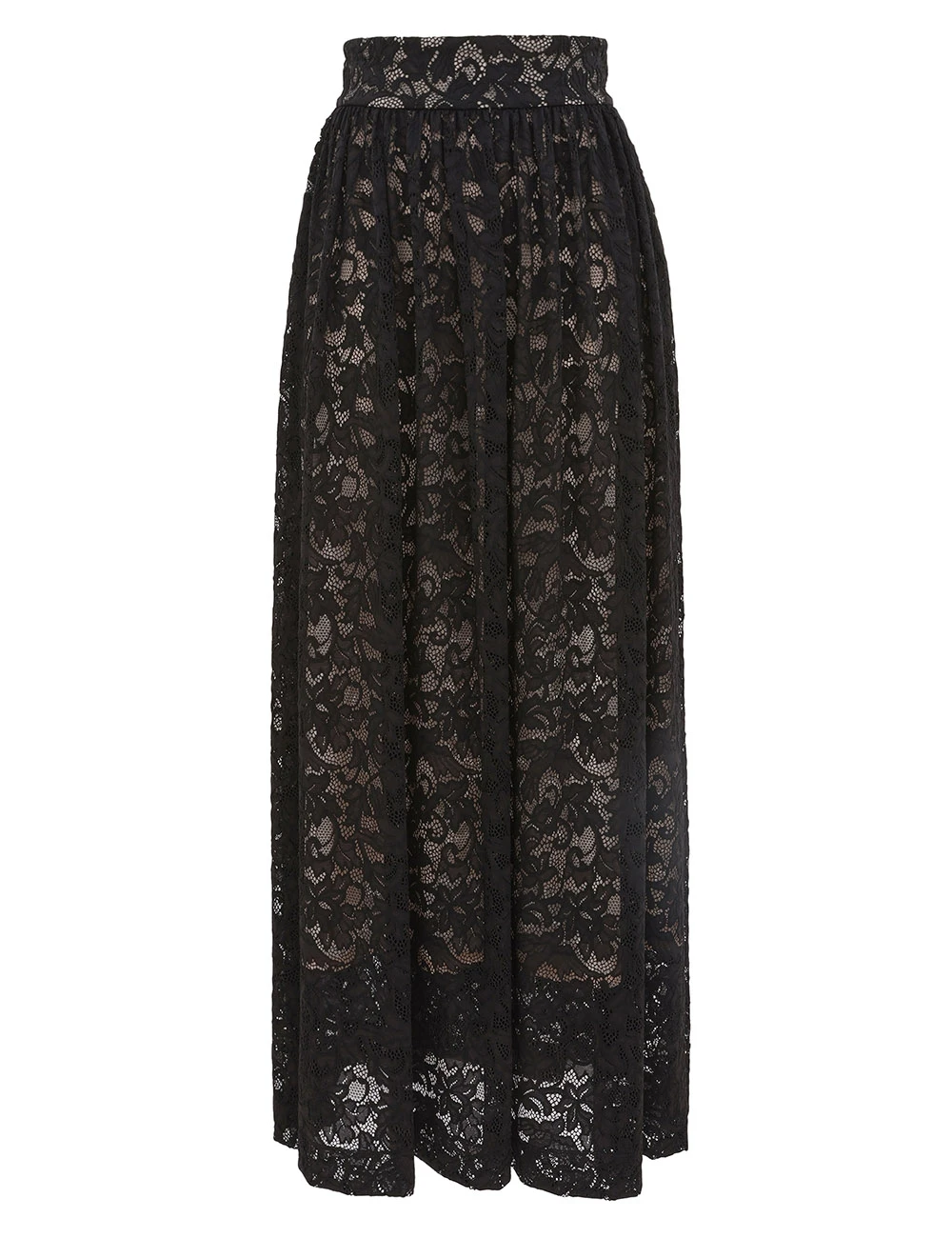 Zimmermann Lace Gathered Maxi Skirt | Ready to Wear Collection Luxury Shoes Elevate your elegance in this Zimmermann Skirts available now at Luxury Shoes