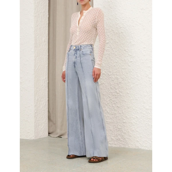 Elevate your elegance in this Zimmermann Knitwear available now at Luxury Shoes 