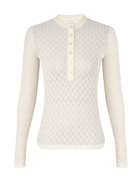 Elevate your elegance in this Zimmermann Knitwear available now at Luxury Shoes 