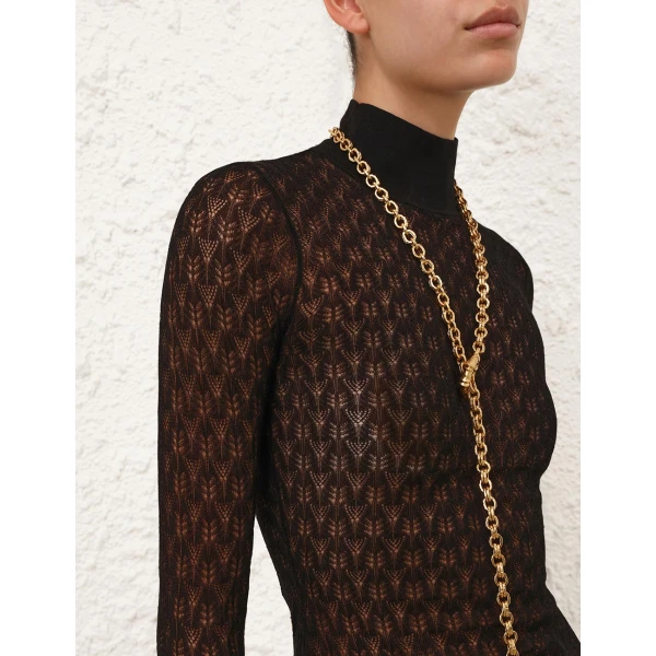 Elevate your elegance in this Zimmermann Knitwear available now at Luxury Shoes 