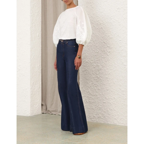 Elevate your elegance in this Zimmermann Tops available now at Luxury Shoes 