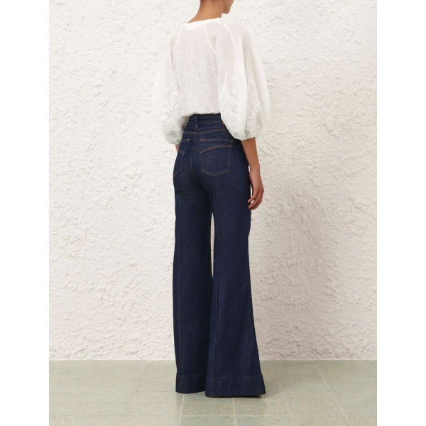 Elevate your elegance in this Zimmermann Tops available now at Luxury Shoes 