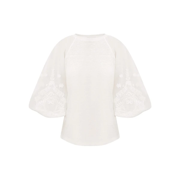 Elevate your elegance in this Zimmermann Tops available now at Luxury Shoes 