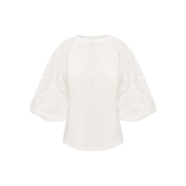 Elevate your elegance in this Zimmermann Tops available now at Luxury Shoes 