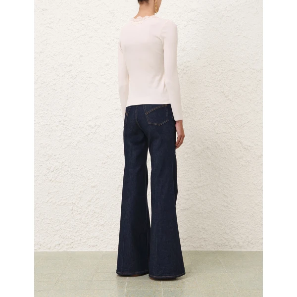 Elevate your elegance in this Zimmermann Tops available now at Luxury Shoes 