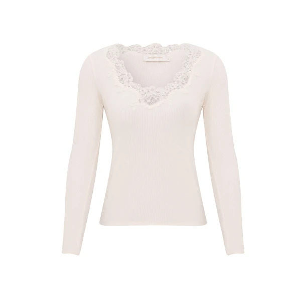 Elevate your elegance in this Zimmermann Tops available now at Luxury Shoes 