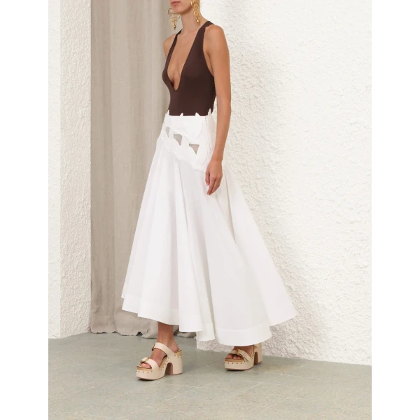 Elevate your elegance in this Zimmermann Skirts available now at Luxury Shoes 
