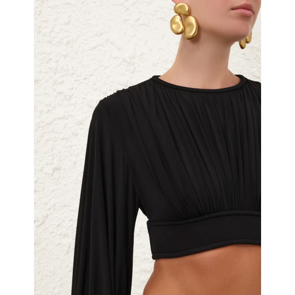 Elevate your elegance in this Zimmermann Tops available now at Luxury Shoes 