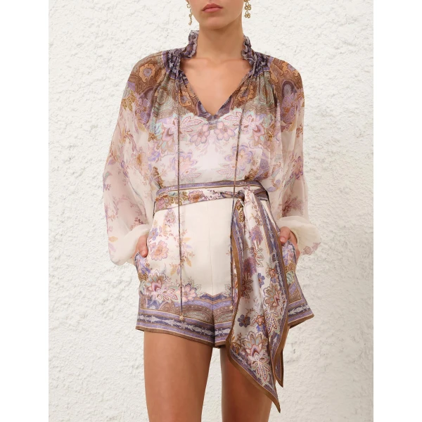 Elevate your elegance in this Zimmermann Tops available now at Luxury Shoes 