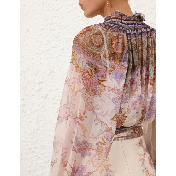 Elevate your elegance in this Zimmermann Tops available now at Luxury Shoes 