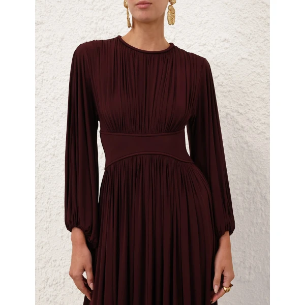 Elevate your elegance in this Zimmermann Dresses available now at Luxury Shoes 