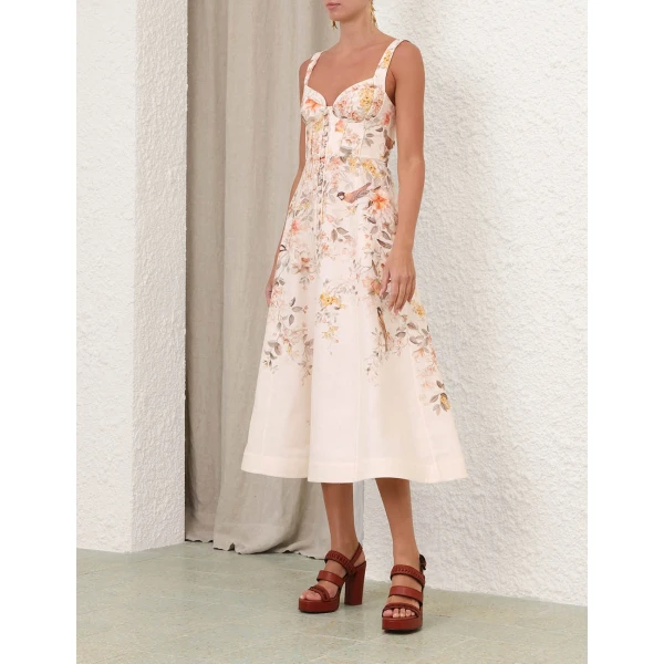 Elevate your elegance in this Zimmermann Dresses available now at Luxury Shoes 