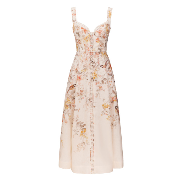 Elevate your elegance in this Zimmermann Dresses available now at Luxury Shoes 