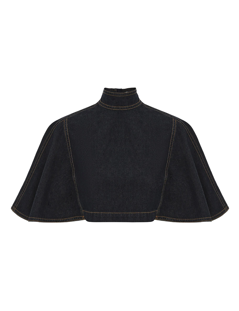 Zimmermann Luna Denim Capelet | Ready to Wear Collection Luxury Shoes Elevate your elegance in this Zimmermann Jackets available now at Luxury Shoes