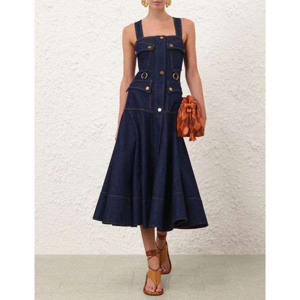 Elevate your elegance in this Zimmermann Dresses available now at Luxury Shoes 
