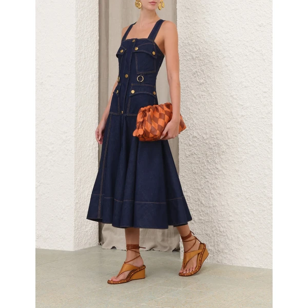 Elevate your elegance in this Zimmermann Dresses available now at Luxury Shoes 