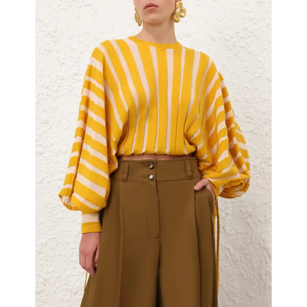 Elevate your elegance in this Zimmermann Knitwear available now at Luxury Shoes 