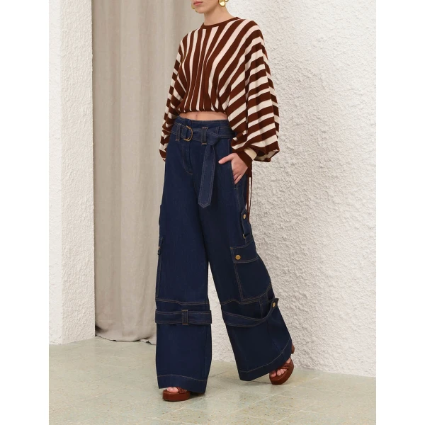 Elevate your elegance in this Zimmermann Knitwear available now at Luxury Shoes 