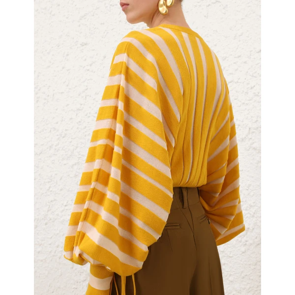 Elevate your elegance in this Zimmermann Knitwear available now at Luxury Shoes 