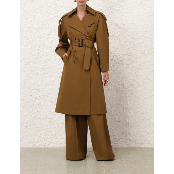 Elevate your elegance in this Zimmermann Coats available now at Luxury Shoes 