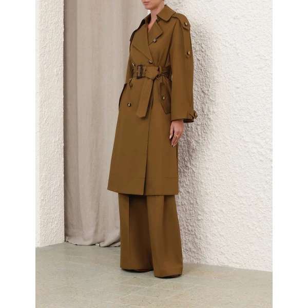 Elevate your elegance in this Zimmermann Coats available now at Luxury Shoes 