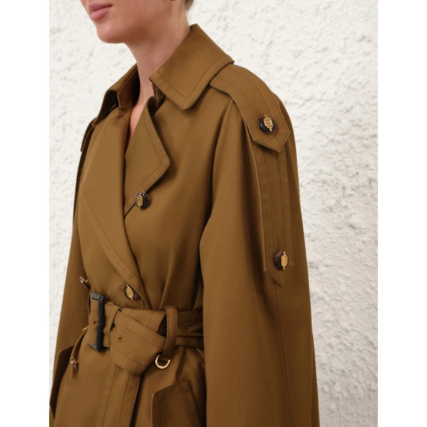 Elevate your elegance in this Zimmermann Coats available now at Luxury Shoes 