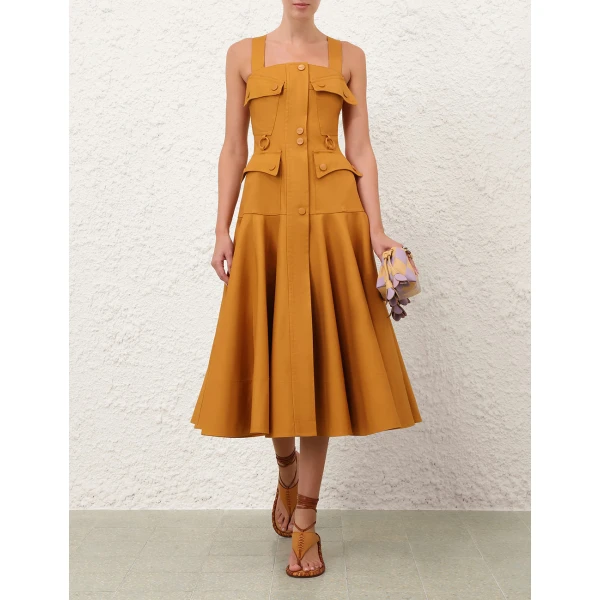 Elevate your elegance in this Zimmermann Dresses available now at Luxury Shoes 
