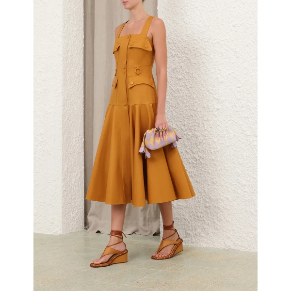 Elevate your elegance in this Zimmermann Dresses available now at Luxury Shoes 